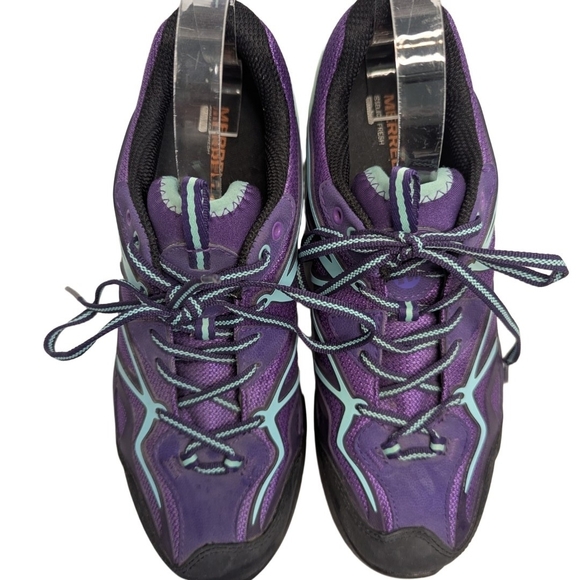 Merrell Women Capra Sport Hiking Athletic Shoe Royal Lilac Purple Size 10 - Picture 4 of 10
